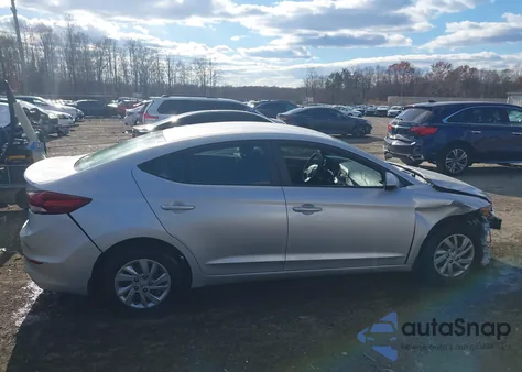 2018 Hyundai Elantra Se из США, поврежденный, VIN KMHD74LF2JU522445